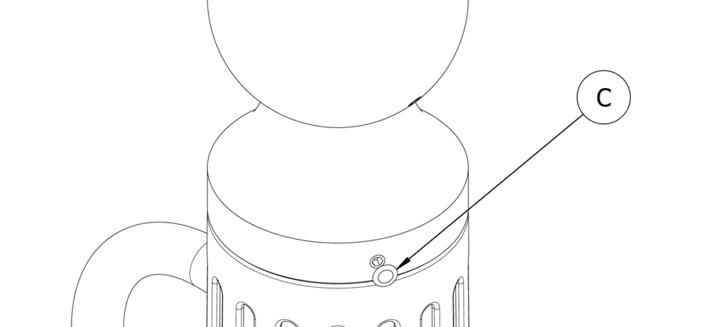 显示塑料插头的图在螺丝头