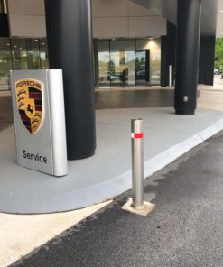 安装了R-8460不锈钢系柱