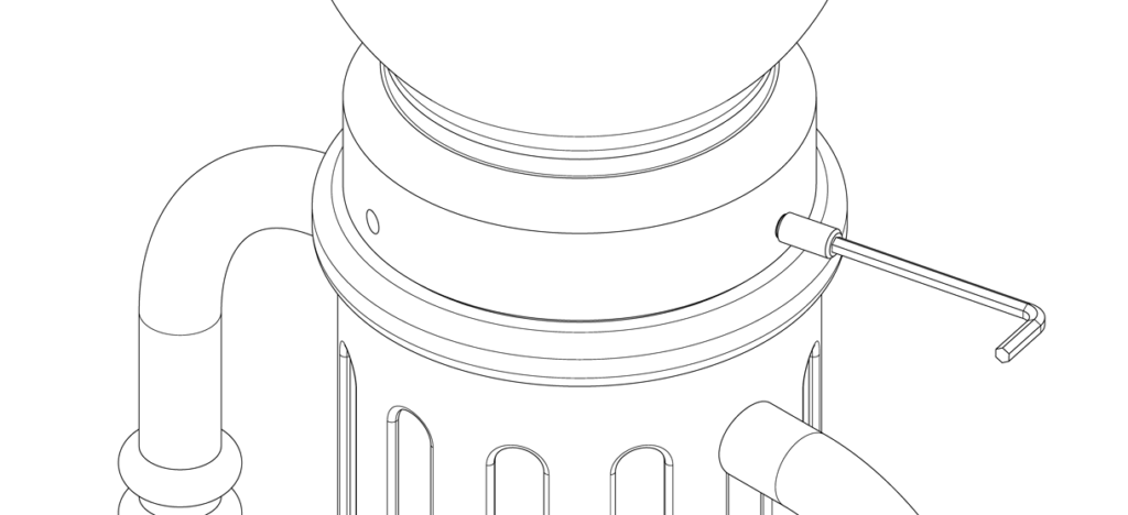显示盖帽的图在自行车铺柱盖子上面