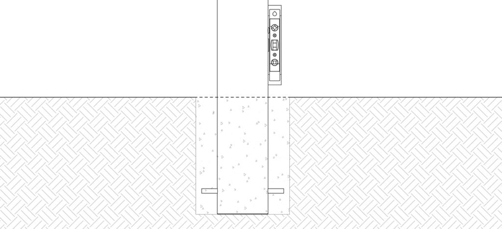 自行车赃物图在混凝土的