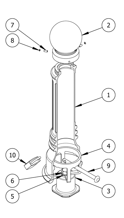 显示零件清单的图表