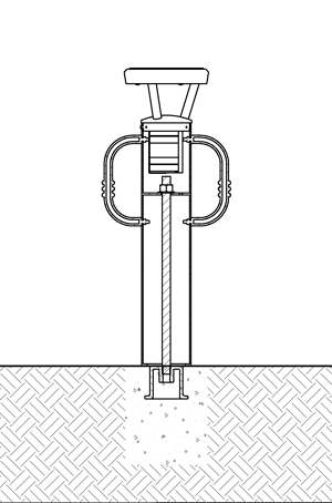 图表显示使用锚铸件的太阳自行车系船主