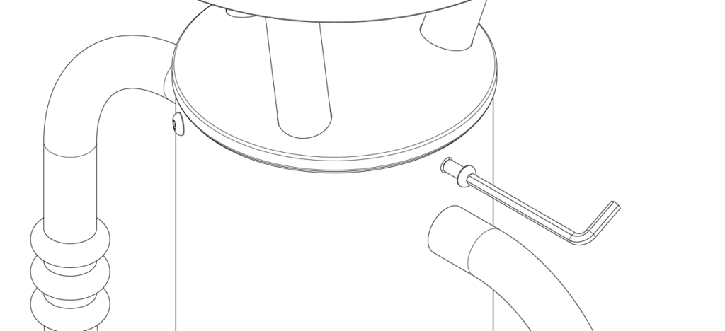 图表显示放置在自行车船旗上面的盖帽